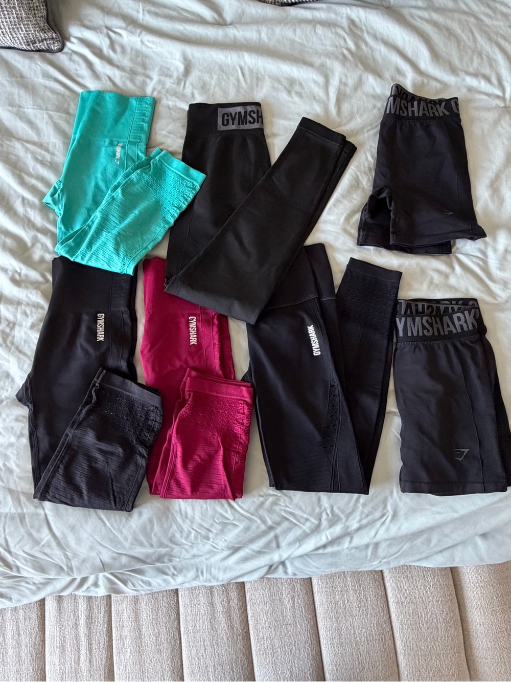 Gymshark Leggings and capri Duo - Comfortable Active Bottoms